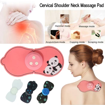 

Mini Neck Massager Smart Electric Muscle Stimulator Multi-functional Cervical Massage Back Pain Relief Health Care Tools