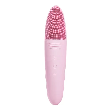 

Electric Silicone Cleansing Instrument Wireless Charging Phototherapy Skin Ion Introducer Ultrasonic Pore Cleaner