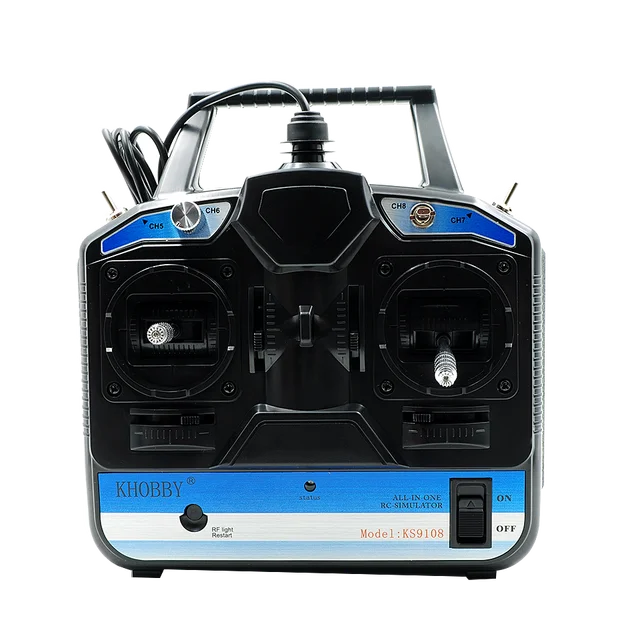 18 in 1 8CH RC Flight Simulator Support Real G7 Phoenix 5.0 XTR Remote Control for RC Helicopter Airplane FPV Drone Quadcopter 2