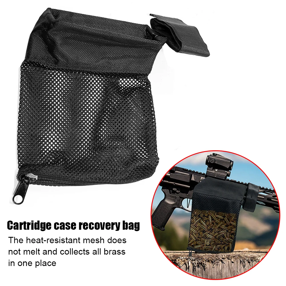 Hunting tactical M4 military army shooting Brass Bullet Catcher Rifle Mesh  Trap Shell Catcher Wrap Around Zipper Bag - AliExpress