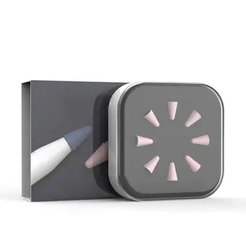 

8 Packs Touchscreen Pen Nib Case For Apple Pencil 2nd Generation Silicone Pencil Tip Cover For Pencil 1St Pen Cap Protector