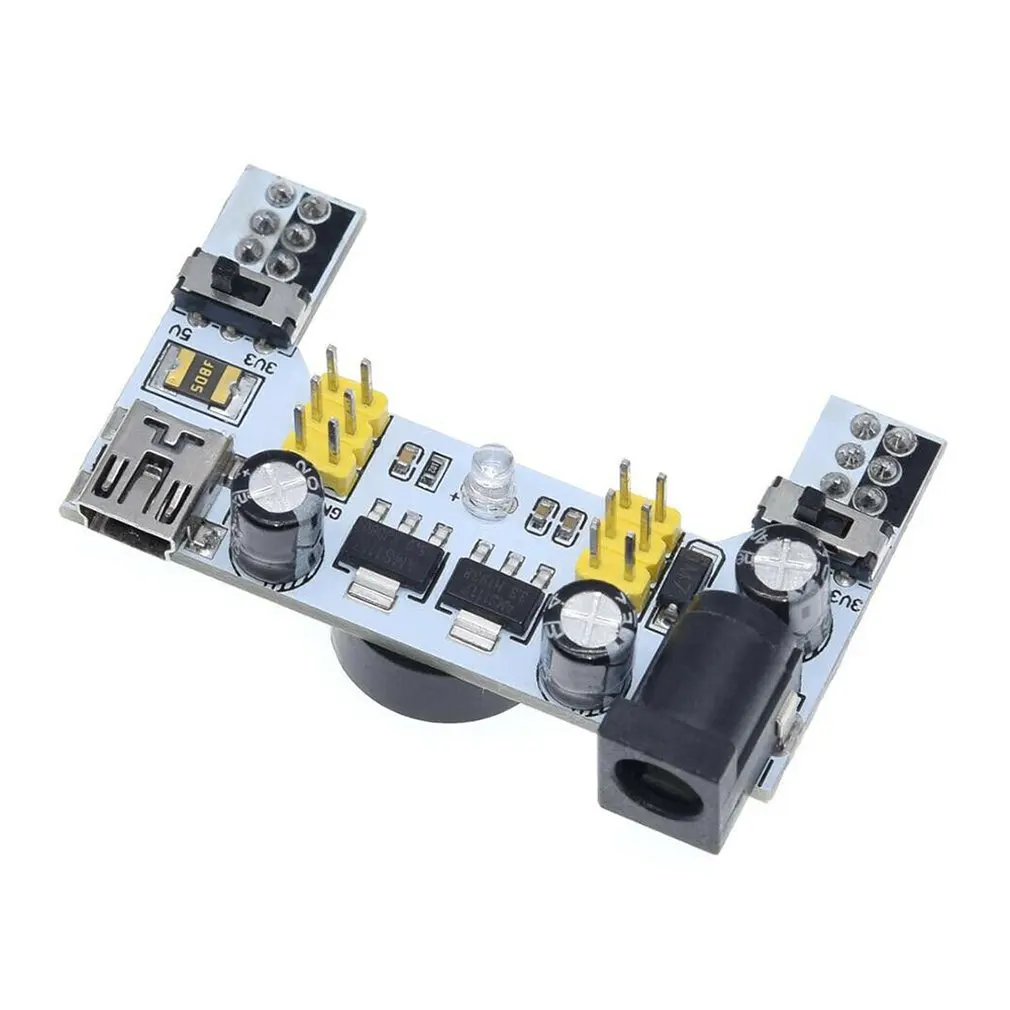 Модернизированный K2 MB-102 MB102 макетный модуль питания 3,3 V 5V Для Arduino модуль регулятора напряжения постоянного тока