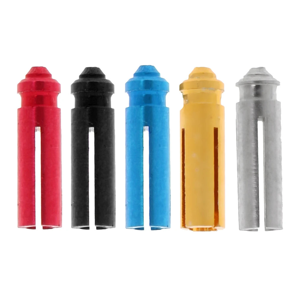 45 Pieces/Set 5 Colors Aluminium Alloy Dart Flight Protector Saver Accessories Red/ Black/ Blue/ Gold/ Silver