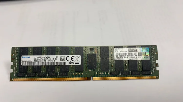 32GB 4DRx4 PC4 2133P DDR4 LRDIMM ECC REG Серверная оперативная память Samsung M386A4G40DM0 CPB|Оперативная память| |