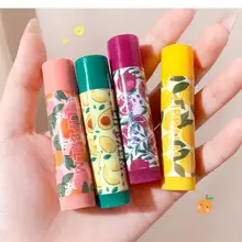 

1PCS Fruits Flavor Lip Balm Moisturizing Waterproof Long Lasting Anti-drying Color Mood Changing Natural Lip Balm