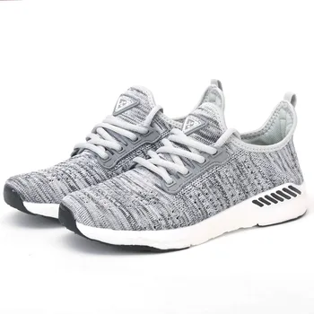 

Couple Sneakers Lace up Sports Shoes Women Men Lightweight Comfortable Breathable Running Shoes Tenis Feminino Walking Sneakers