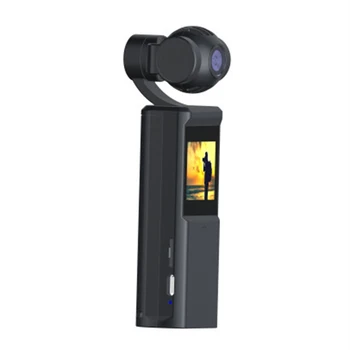 

Handheld 3-Axis Gimbal Camera with Integrated Camera 12 MP 4K Video, Attachable to Smartphone, for Android, for iPhone