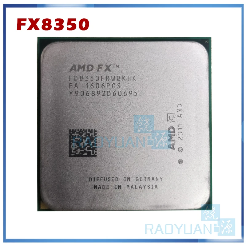 Процессор AMD FX серии 8350 4 0G Восьмиядерный процессор 125 Вт FD8350FRW8KHK Socket AM3 +|socket am3|amd