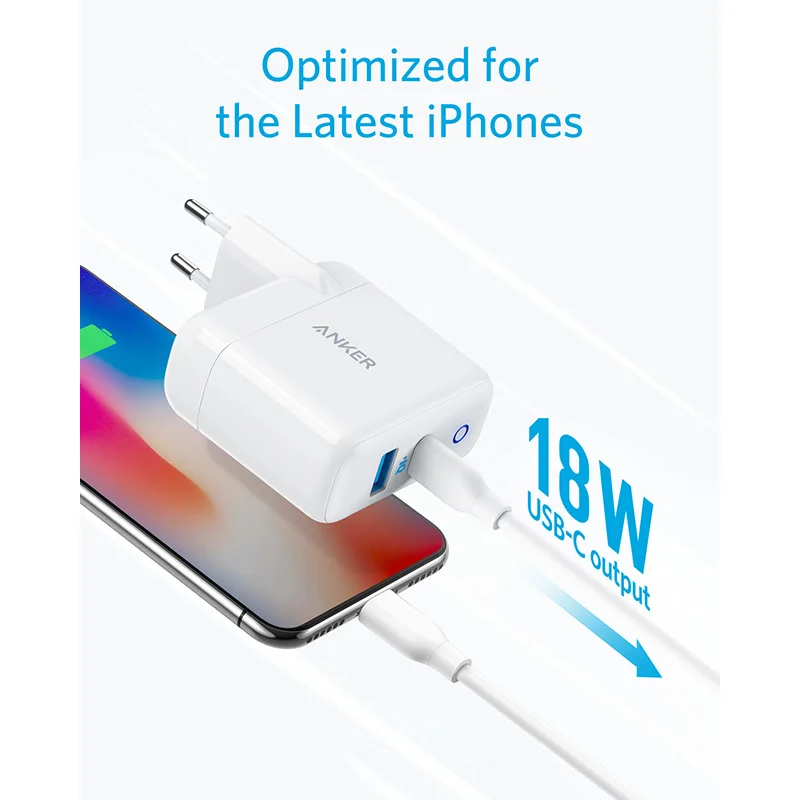 Anker 30w 2 Port Fast Charger With 18w Usb C Power Adapter Powerport Pd 2 For Iphone For Xiaomi For Huawei Mobile Phone Chargers Aliexpress Anker 30w 2 Port Fast Charger With 18w Usb C Power Adapter Powerport Pd 2 For Iphone For Xiaomi For Huawei Mobile Phone Chargers Aliexpress