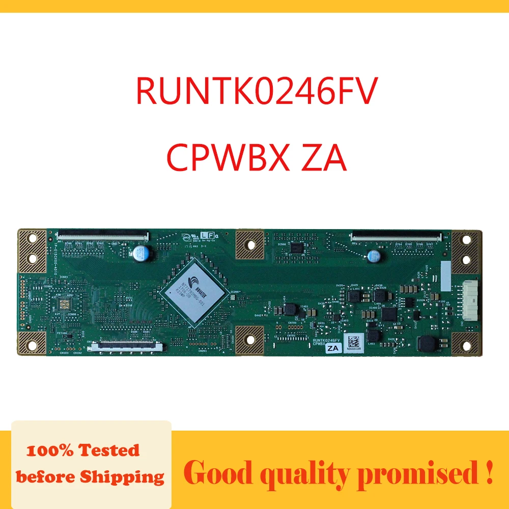 T CON плата RUNTK0246FV ZA CPWBX электронная схема логическая RUNTK 0246FV Rev оригинальные