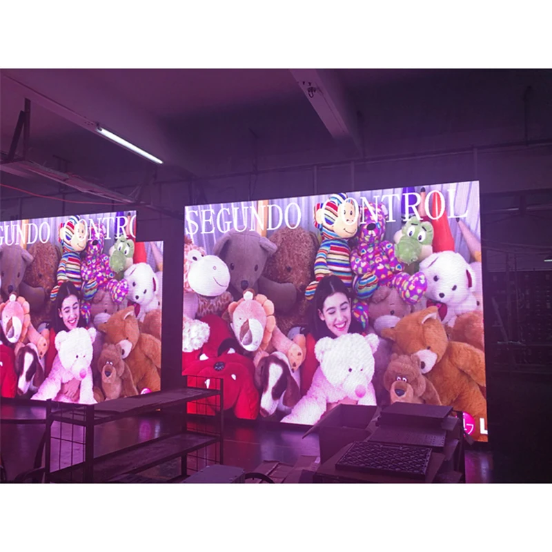 SMD3528 P5 RGB Full Color 320x160mm 64x32Pixels 1/16s Indoor Led Matrix Module Display Screen