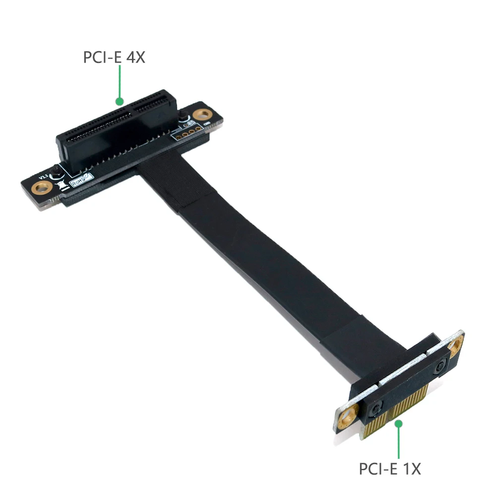 PCI Express PCIE Riser Card PCI-E 1x to 4x Riser Cable графическая карта PCI Express Разъем гибкий кабель удлинитель порт адаптер