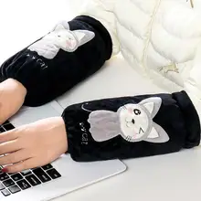 Модный корейский стиль, противообрастающие манжеты, осень и зима, студенческие, взрослые, женские, нарукавники, стерео манжеты, офисный нарукавник