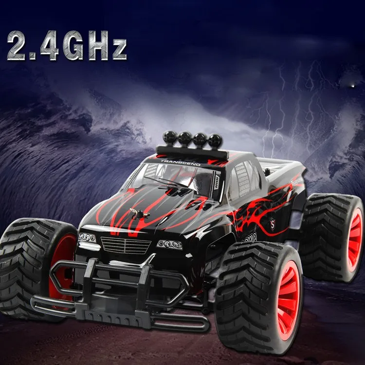 2,4G с высоким уровнем Скорость RC автомобиль 4WD 1:16 гоночный автомобиль багги с светильник высокой интенсивности мотор RC для рок-кроулинга, Управление игрушечных машинках для Детский подарок