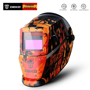 

DEKO MZ235 Máscara Soldadura AutomáticaÁmbito 4 / 9 - 13 MIG MMA Mascarillas de Proteccion Mascarilla Electrica Casco Soldadura
