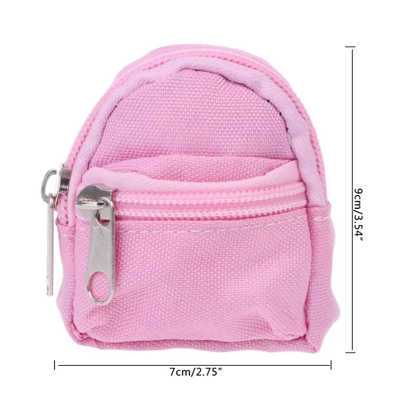 Doll Backpack Bag Accessories Mini Toys Cute Children Gifts 7 Colors For Barbie
