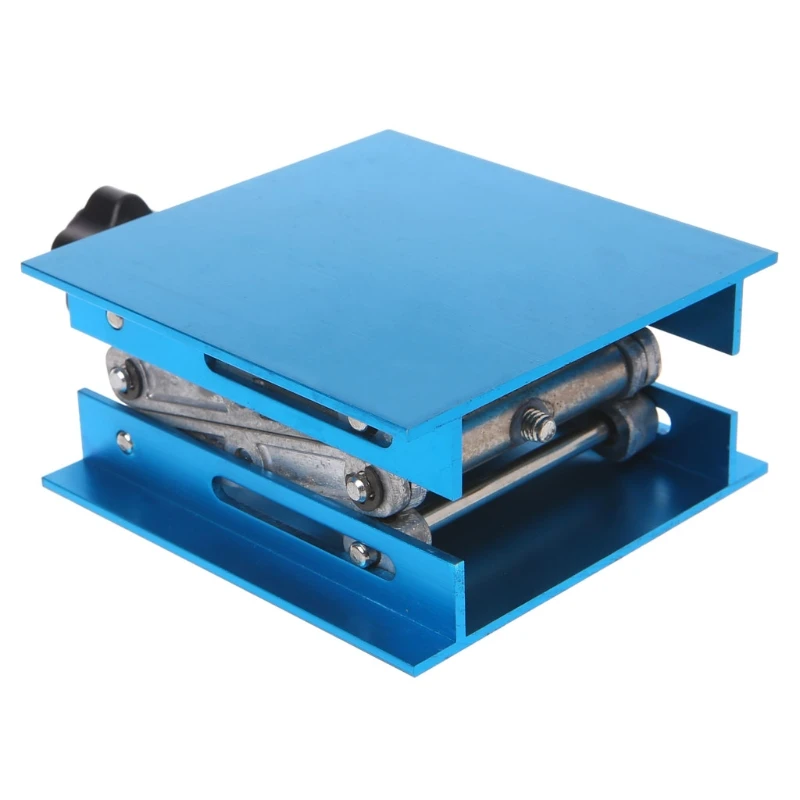Drop#Wholesale 4"x4" Aluminum Router Lift Table Woodworking Engraving Lab Lifting Stand Rack