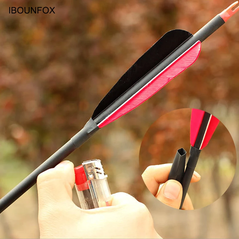 

10 Meter Arrow Feathers Heat Shrink Tube Archery Feather Protector Tube For Hunting Archery Bow and Arrow Accessories