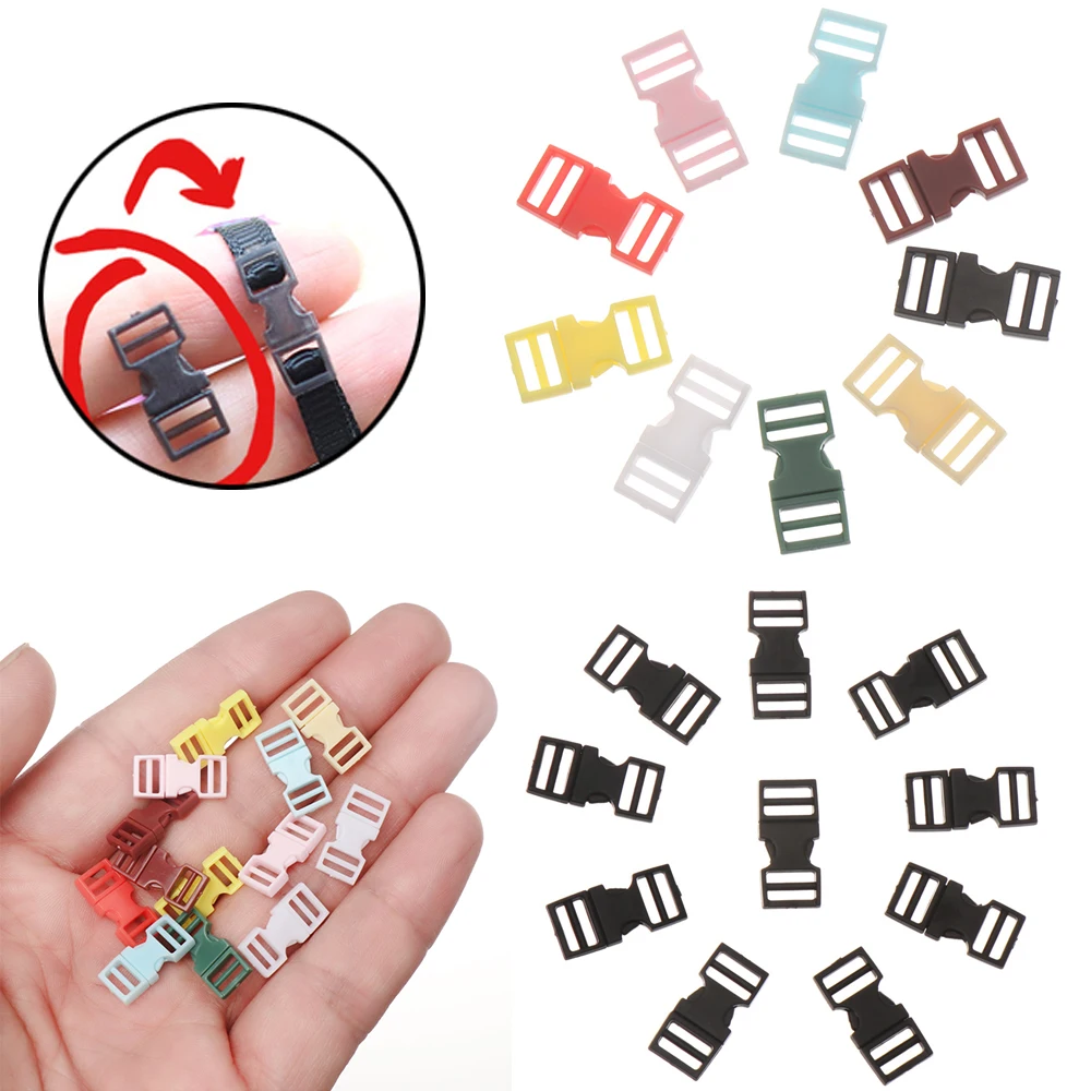 Plastic Mini Buckle for DIY Doll Bag Handmade Backpack