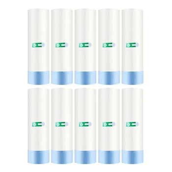 

250 Pcs Home Kitchen Bathroom Extra-Thick Plastic Drawstring Trash Bag Leakproof Strong Trash Bag 30 Gallon Garbage Bags