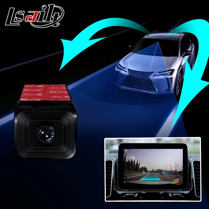 Автомобильный видеорегистратор, видеорегистратор 1080 P, Wi-Fi соединение, ADAS, интегрированный видеорегистратор era с интерфейсом Lsailt, Оригинальная работа