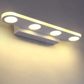 

LED simple modern bathroom eye care makeup waterproof and fog-proof toilet Mirror front lamp