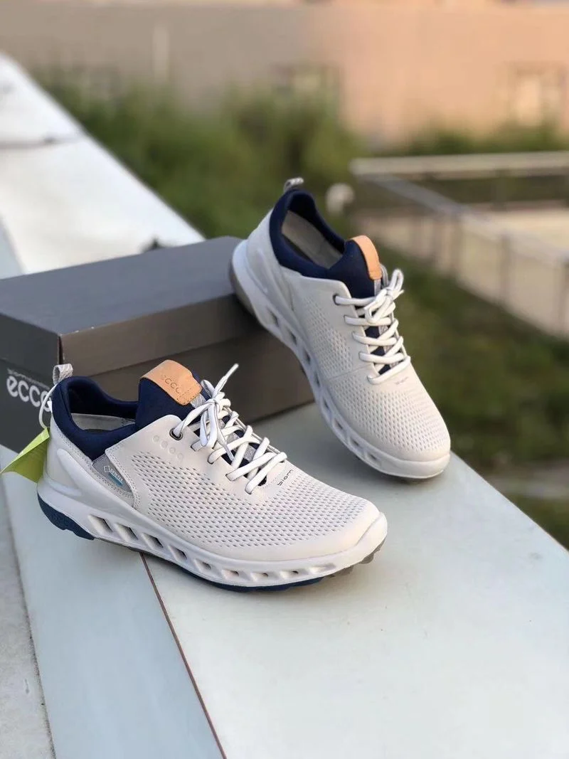 Breathable Golf Sheos Men Anti Sliop Spikless Trainers Sneakers Outdoor Spring Autumn Jogging Walking Footwears for Golfers | Спорт и