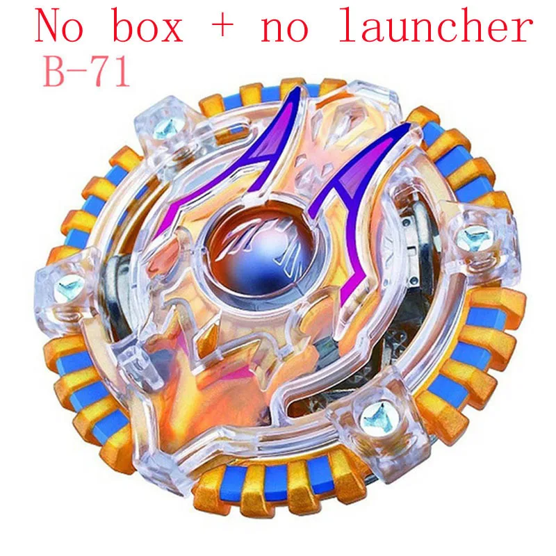 Beyblade BurstB-122 B-110 B-105 B-104 B-103 Металл fusion волчок, бейблэйд burst с пусковым устройством дети лезвие, волчок бейблэйд для игрушек - Цвет: B-71