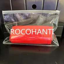 100X заказной экологичный прозрачный EVA мешок Ziplock мешок для покупок