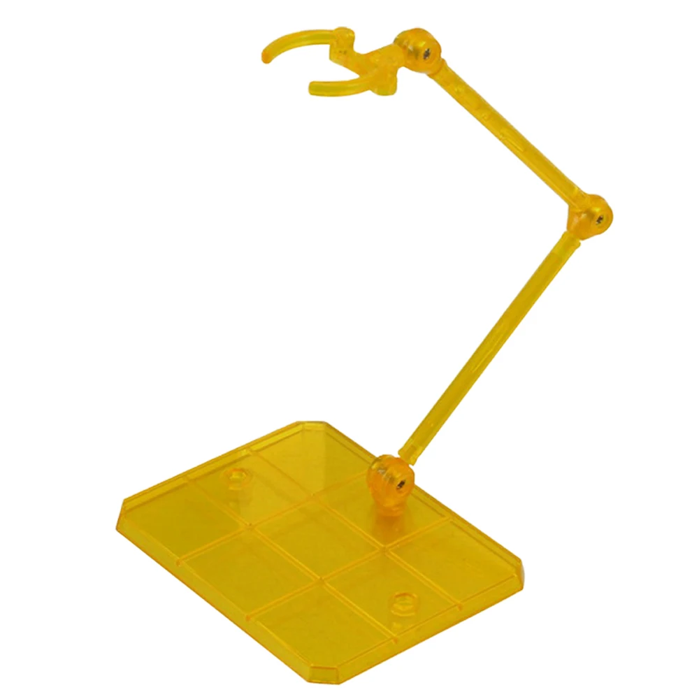 Yellow Сборка фигурка держатель для дисплея Базовая кукла модель подставка для HG RG SD SHF gunдамская 1 \/144 игрушка - Цвет: Yellow