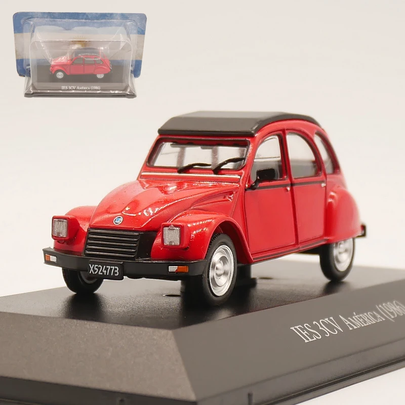 Ixo 1:43 IES 3CV America 1986 литая модель автомобиля металлическая игрушка|Наземный