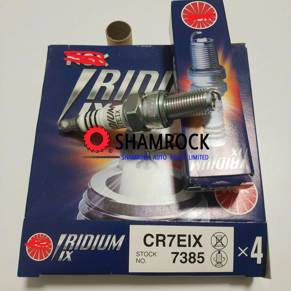 Оригинальная NNGK Teile Лазерная свеча Iraurita вилка NNGK CR7EIX 7385 fo Yyamaha Aaprilia Bbenelli Hhonda Hhusqvarna Kkawasaki SSsuzuki