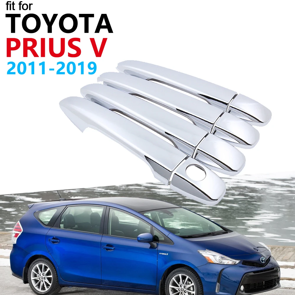 Дверная ручка автомобильные аксессуары для Toyota Grand Prius + v α Wagon ZVW40 ZVW41 2011 ~ 2019
