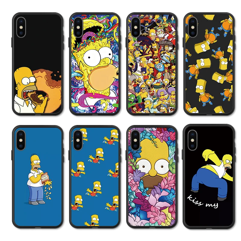 Чехол Bart Simpsons для huawei P Smart 2019 силиконовый мягкий ТПУ чехол Plus 2018 Z бампер |