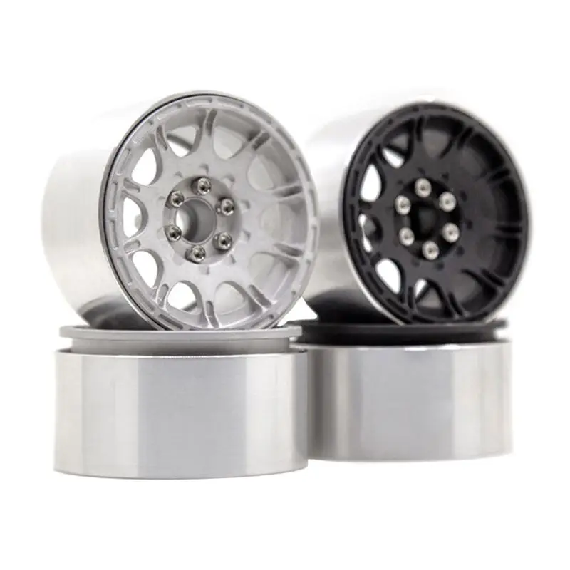 

New 2.2 Inches Metal Beadlock Wheel Rim for TRX4 90046 RR10 Universal RC Crawler Car Modified Upgrade Accessories Spare Parts