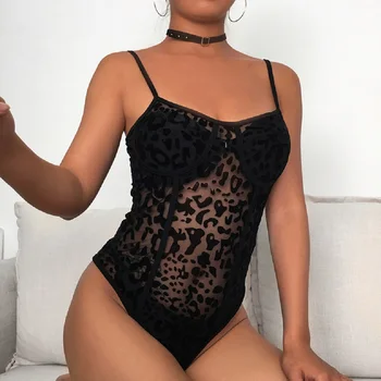 

New Womens Bandage Sleeveless Deep V-Neck Bodycon Bodysuit Jumpsuit Leotard Tops
