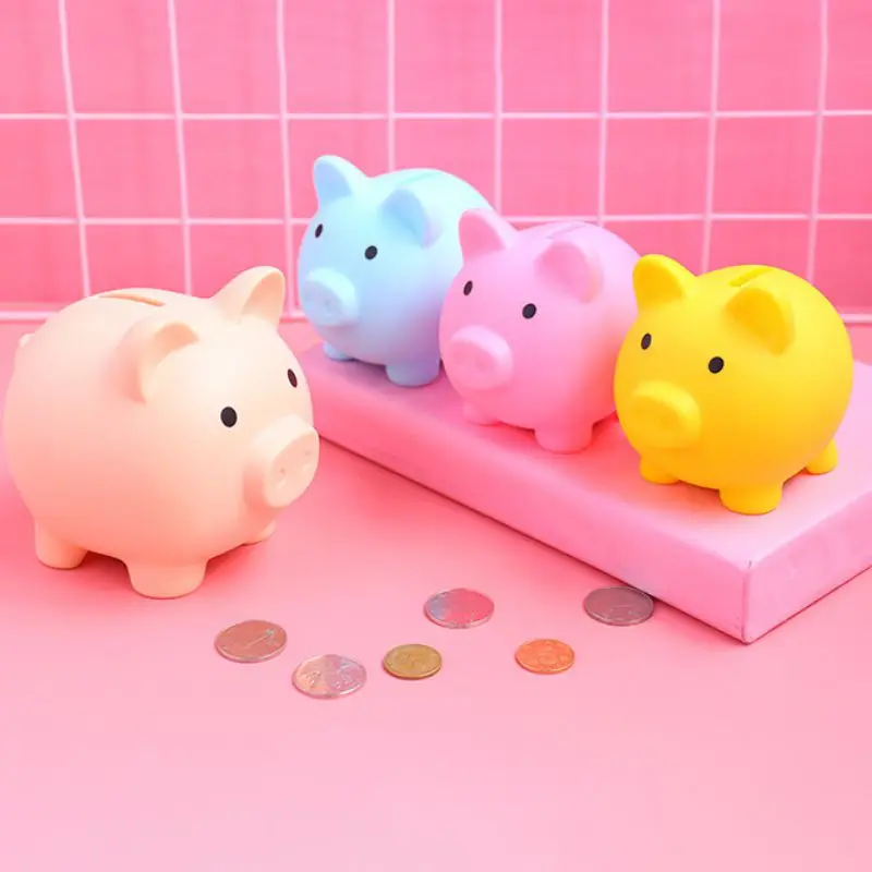 

Multicolor Hot Cute Cartoon Animal Money Box Children Saving Pot Coin Piggy Bank Home Decoration For Kids Birthday Gift