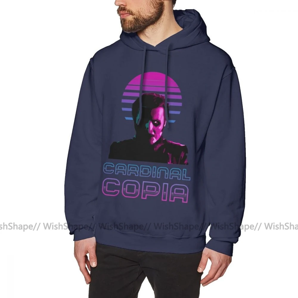 Ghost Bc Толстовка Cardinal Copia 80 S вдохновленные Толстовки Стильный пуловер с длинным рукавом худи негабаритных осень мужские толстовки - Цвет: Navy Blue