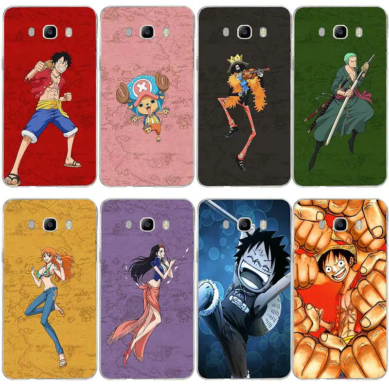One Piece Luffy Straw Hat Associate Soft TPU Phone Case For Samsung Galaxy A3 A5 A7 J5 J7 J3 2017 J1 J2 2016 Back Cover Coque | Мобильные