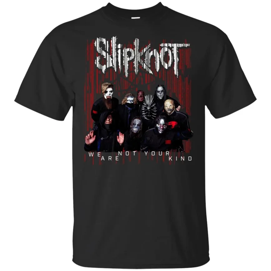 

Slipknot We Are Not Your Kind T-Shirt Loose Size Top Ajax Funny Tee Shirt