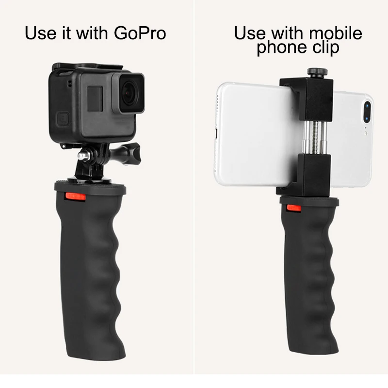 Широкий стабилизатор для камеры Gopro Hero ручка 1/4 винтовой интерфейс Рукоятка аксессуары для фотографии беззеркальная DSLR видеокамера