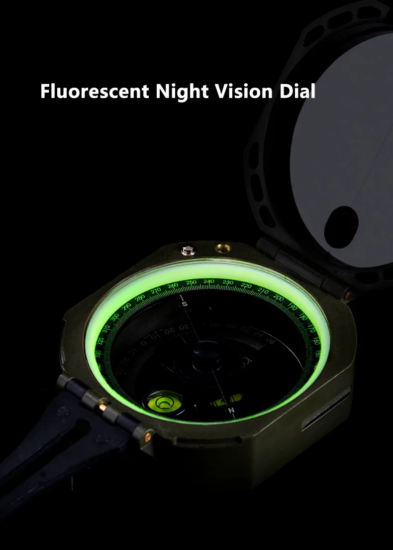 Fluorescente de Alta Naturehike Bússola Acampamento Militar Precisão Portátil Multifunções Pesquisa Geológica 5 High Quality Esporte e Lazer