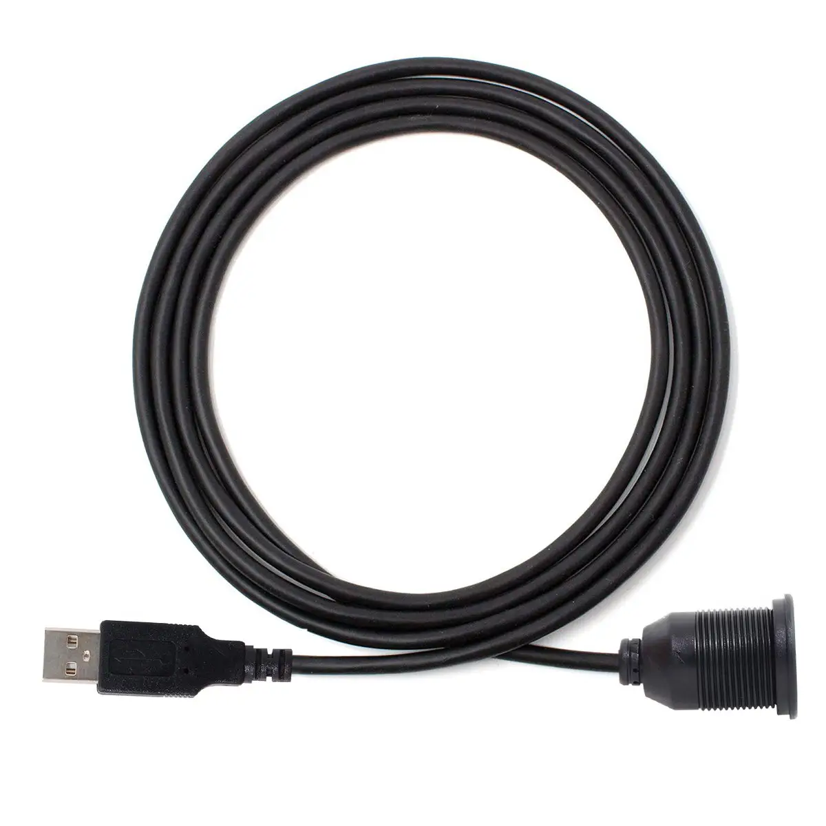 USB 3,0 удлинитель AUX заподлицо автомобильное крепление удлинитель водонепроницаемый кабель 1 м для приборной панели