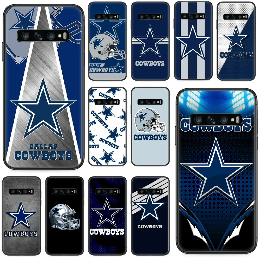 Чехол для телефона Dallas Cowboys Samsung Galaxy S 10 20 3 4 5 6 7 8 9 Plus E Lite Uitra черный чехол с рисунком