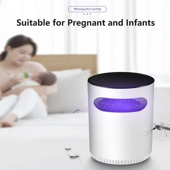 

Electric Mosquito Killer Lamp Radiationless Photocatalysis Mute Home LED Bug Zapper Insect Trap Anti Mosquito Pest Control Home