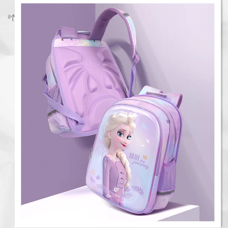 2021 Disney New Frozen II School Bags For Girls Elsa Anna Primary Student Shoulder Backpack Light Large Capacity Mochila Escolar