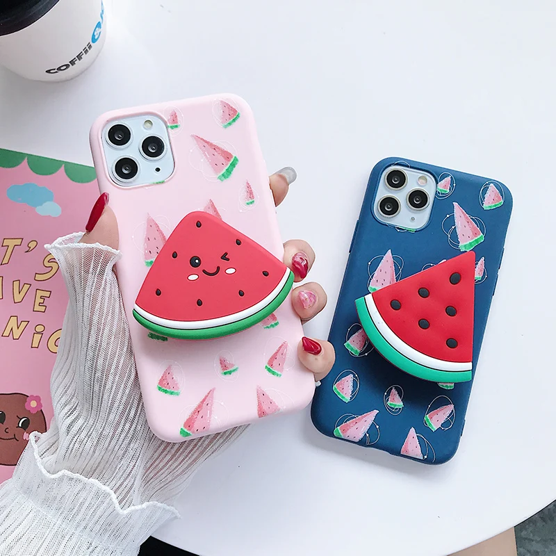 Мягкий чехол для телефона Huawei Nova 4 4e 3 3e 3i 2i 2 Lite P Smart Plus 2019 Z с 3D рисунком арбуза |