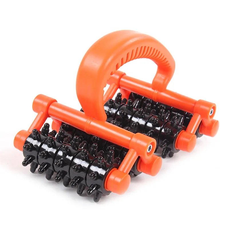 Ручной лимфатический массаж Системный Acupoint Foot Roller Massager Ball Шариковый массажер шейного позвонка 4258