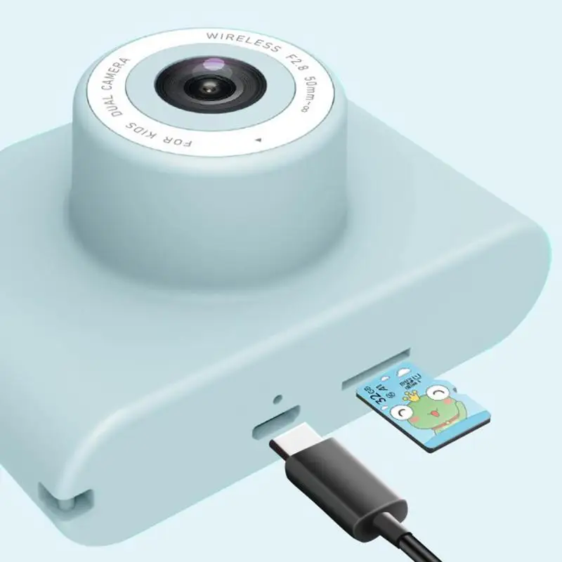 Милый мультфильм камера игрушка 16G 24MP 2000 шт фото цифровая камера рост Запись игрушки для детей день рождения рождественские подарки