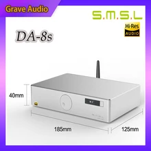 SMSL DA-8s NJW1194 80W amplificateur numérique Bluetooth équilibré complet DA8S 2.0 canaux amplificateur de puissance numérique pur